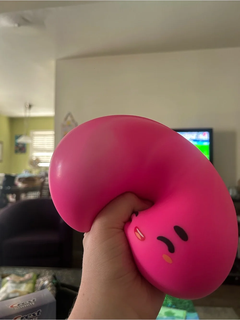 Your Favorite Baobun Pink Squeeze Toy